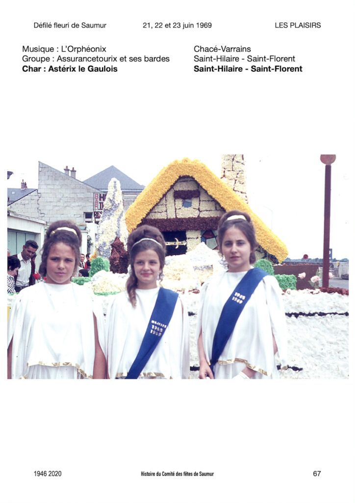 Saumur Mémoires de Fêtes - 1969.