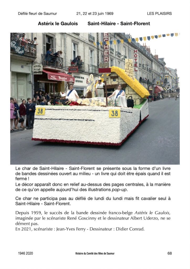 Saumur Mémoires de Fêtes - 1969.