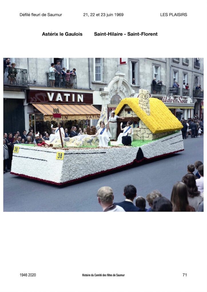 Saumur Mémoires de Fêtes - 1969.