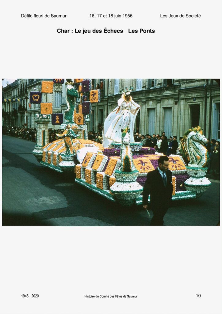 Saumur Mémoires de Fêtes - 1956