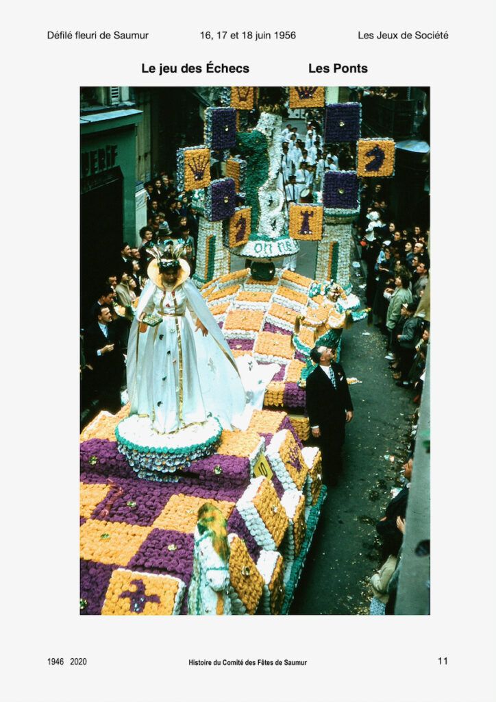 Saumur Mémoires de Fêtes - 1956