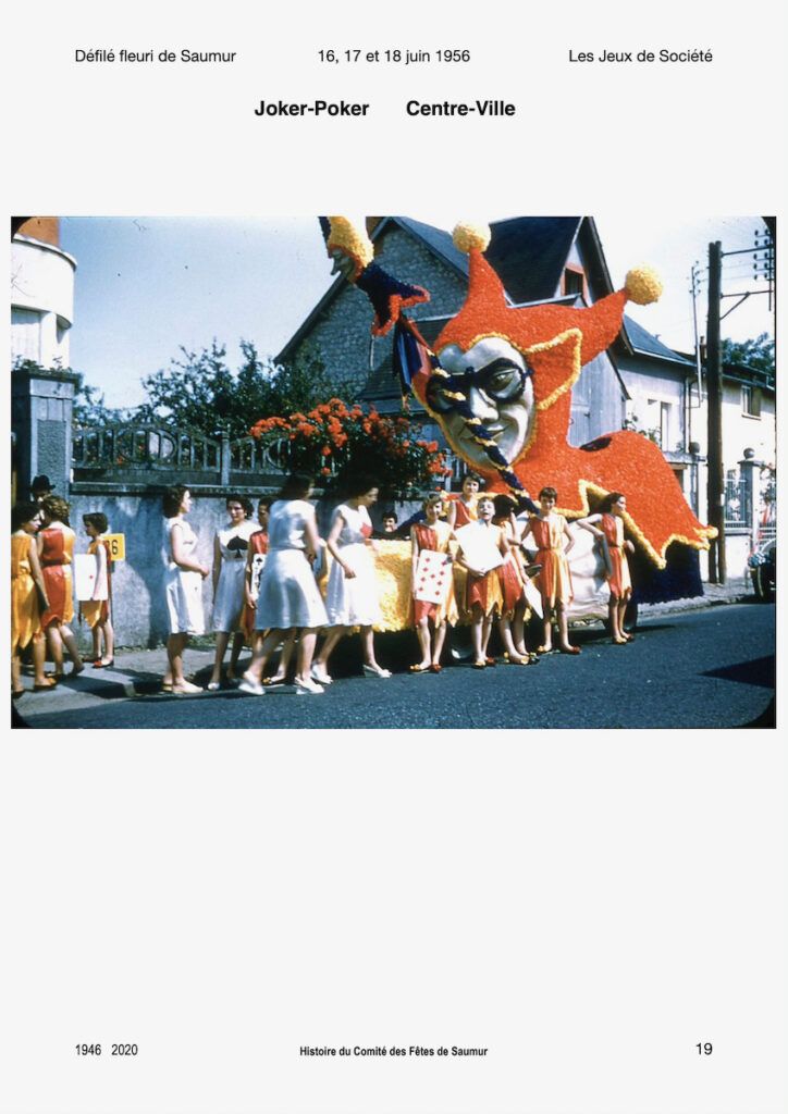 Saumur Mémoires de Fêtes - 1956