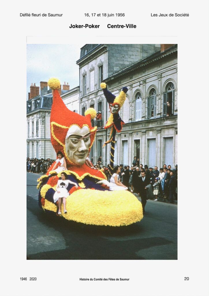 Saumur Mémoires de Fêtes - 1956