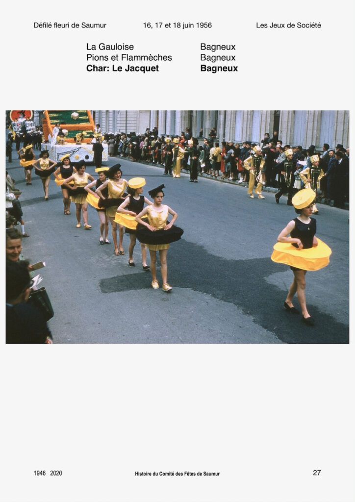 Saumur Mémoires de Fêtes - 1956