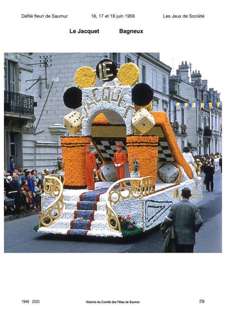 Saumur Mémoires de Fêtes - 1956