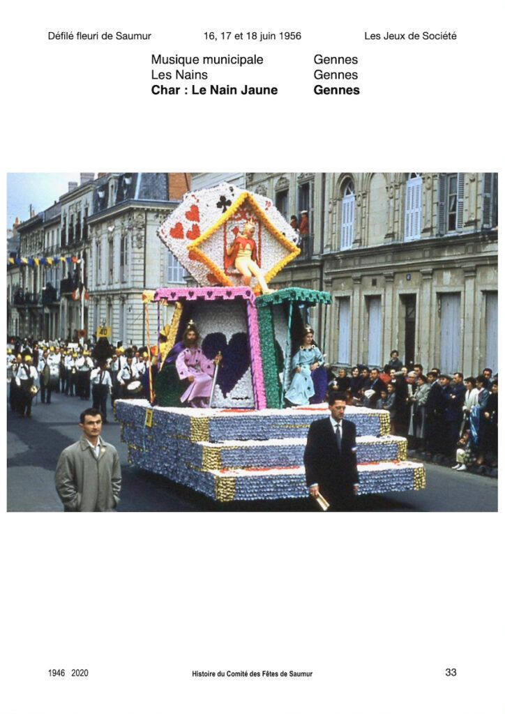 Saumur Mémoires de Fêtes - 1956