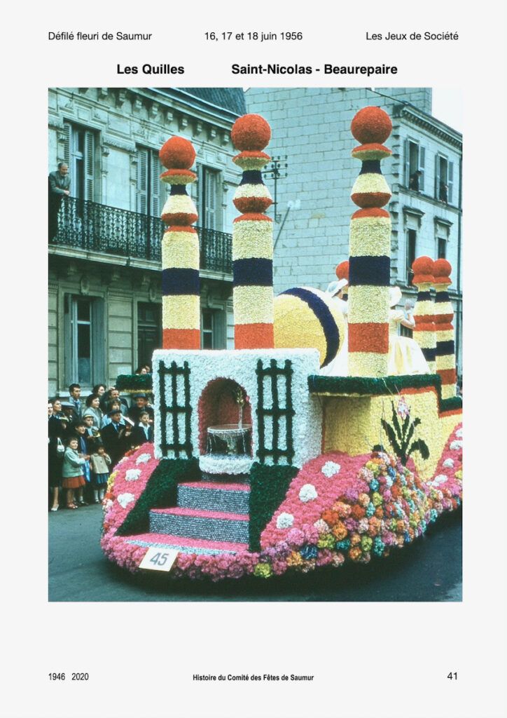 Saumur Mémoires de Fêtes - 1956