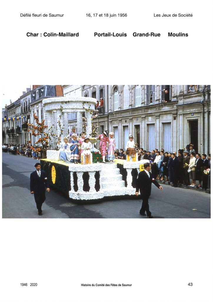 Saumur Mémoires de Fêtes - 1956