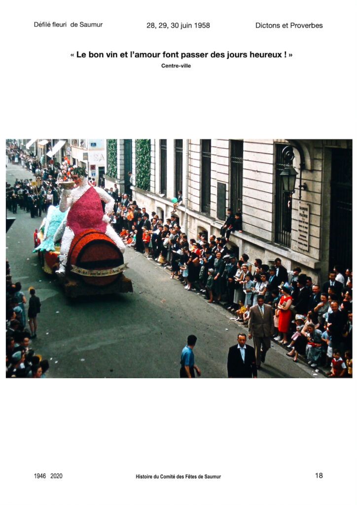 Saumur Mémoires de Fêtes - 1958