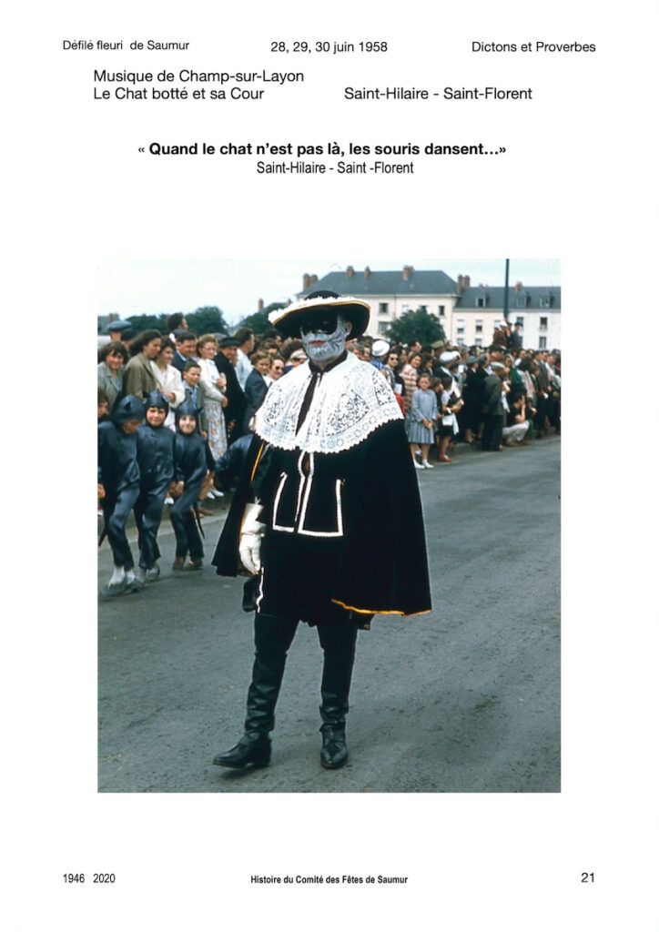 Saumur Mémoires de Fêtes - 1958