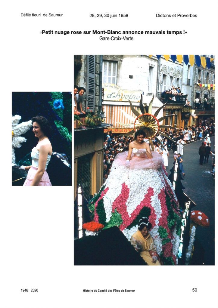 Saumur Mémoires de Fêtes - 1958