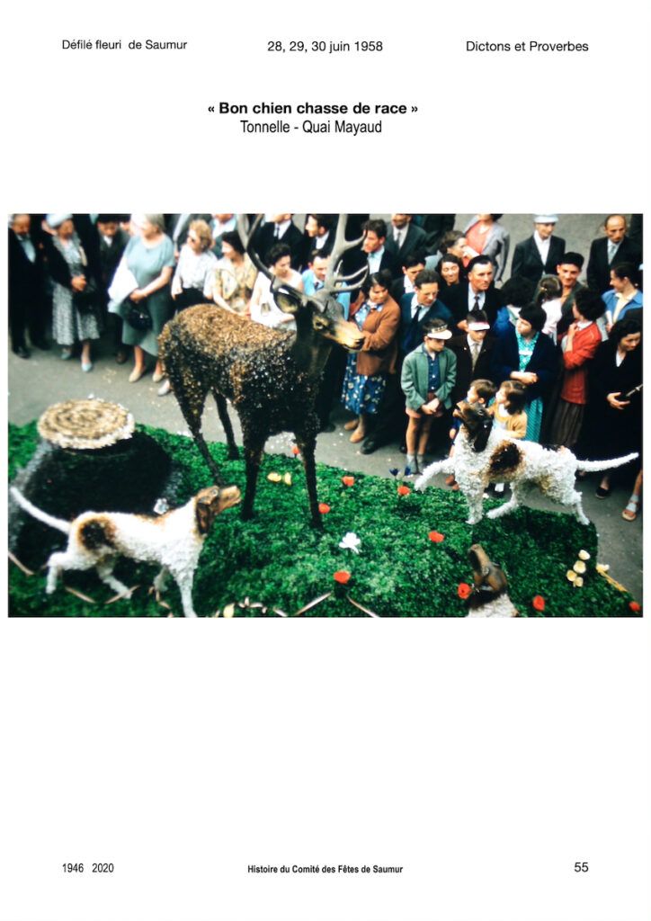 Saumur Mémoires de Fêtes - 1958