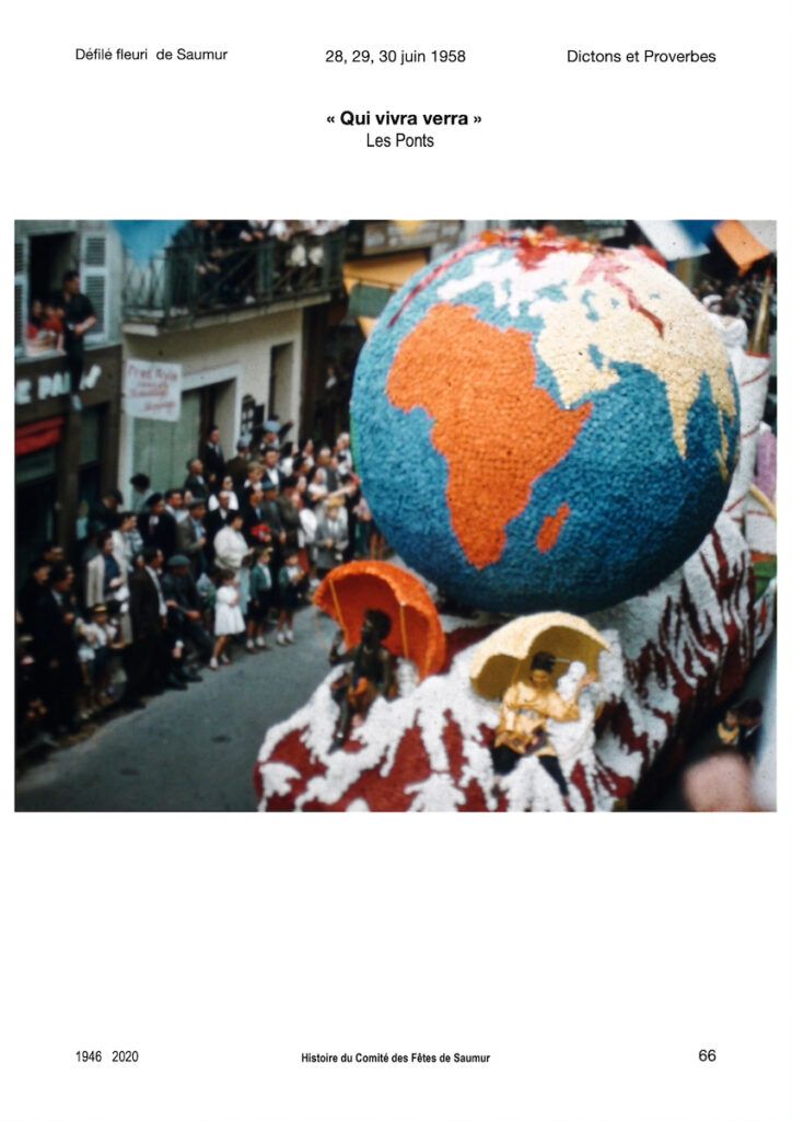 Saumur Mémoires de Fêtes - 1958