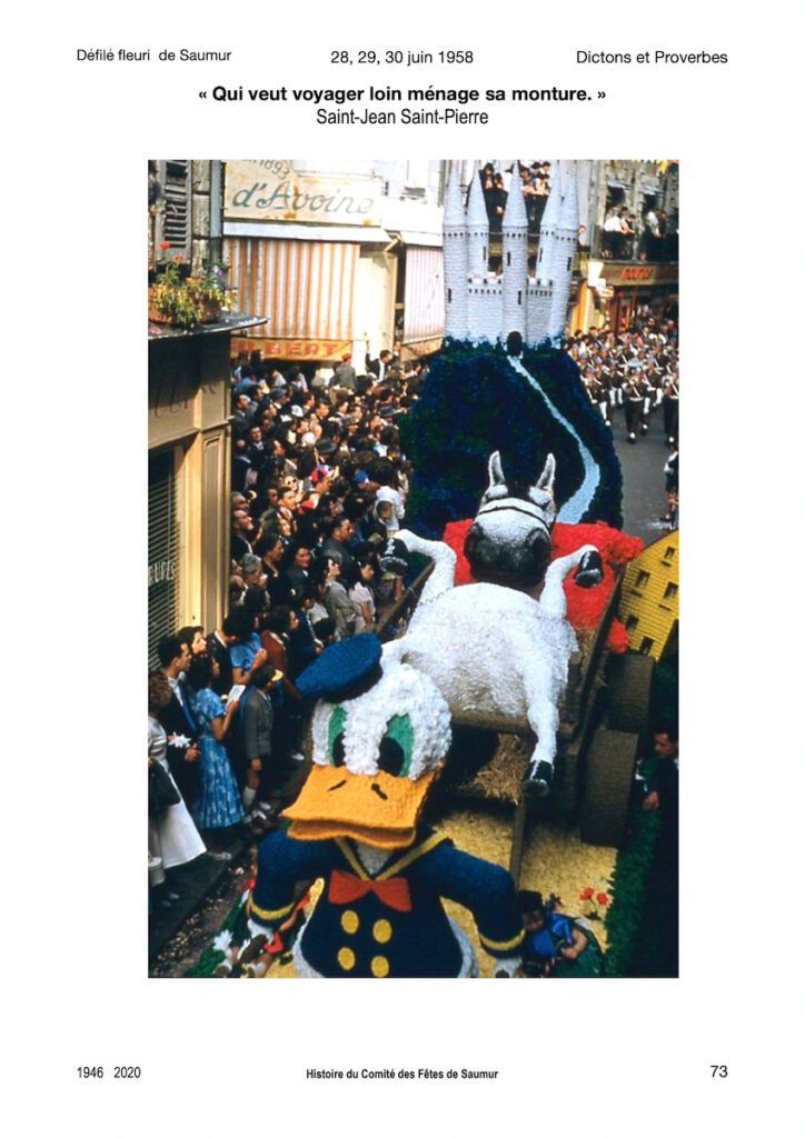 Saumur Mémoires de Fêtes - 1958