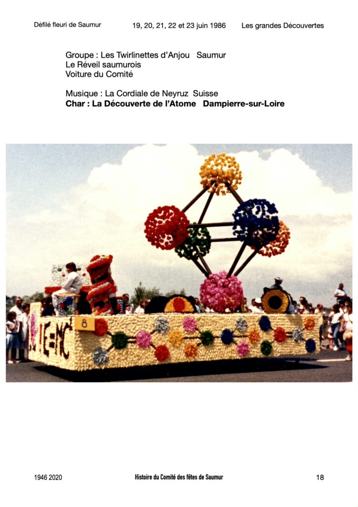 Saumur Mémoires de Fêtes - 1986