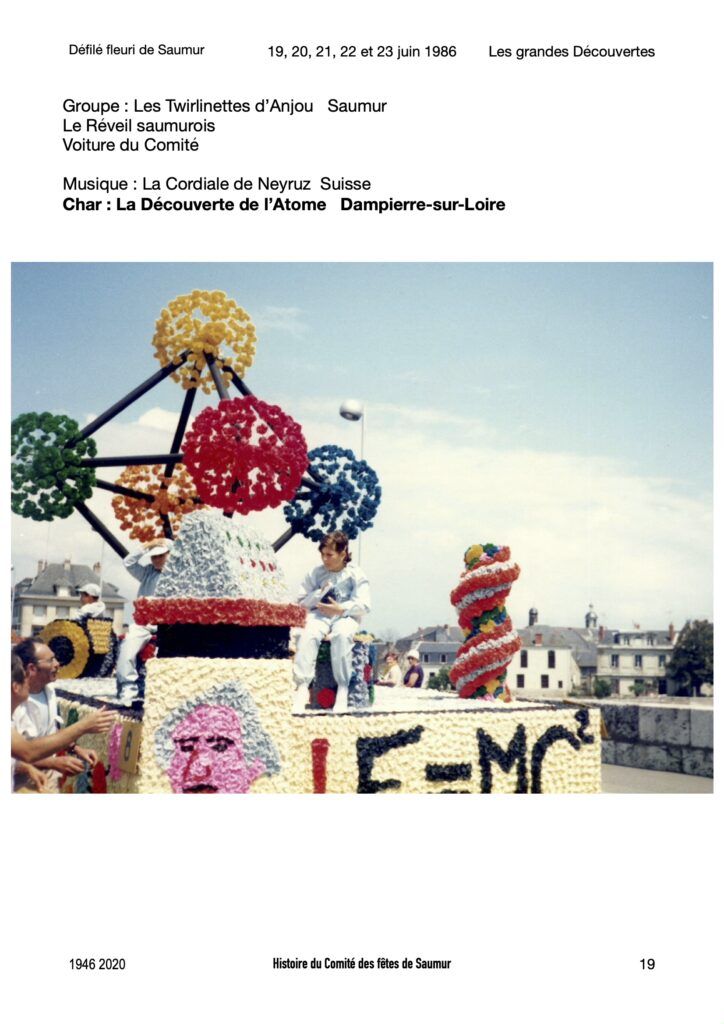 Saumur Mémoires de Fêtes - 1986