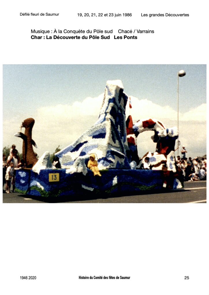 Saumur Mémoires de Fêtes - 1986