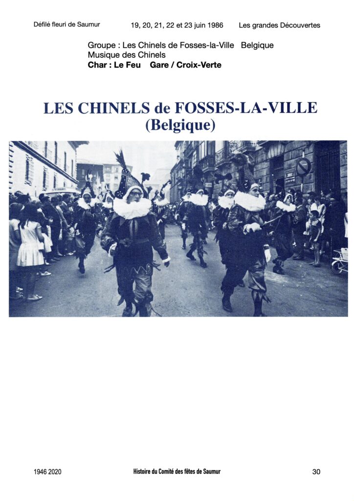 Saumur Mémoires de Fêtes - 1986