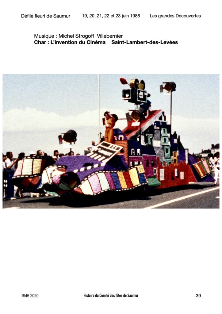 Saumur Mémoires de Fêtes - 1986