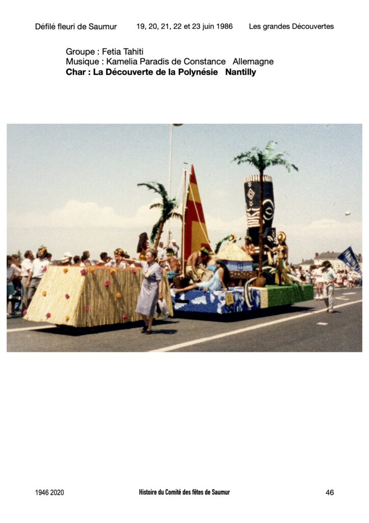 Saumur Mémoires de Fêtes - 1986