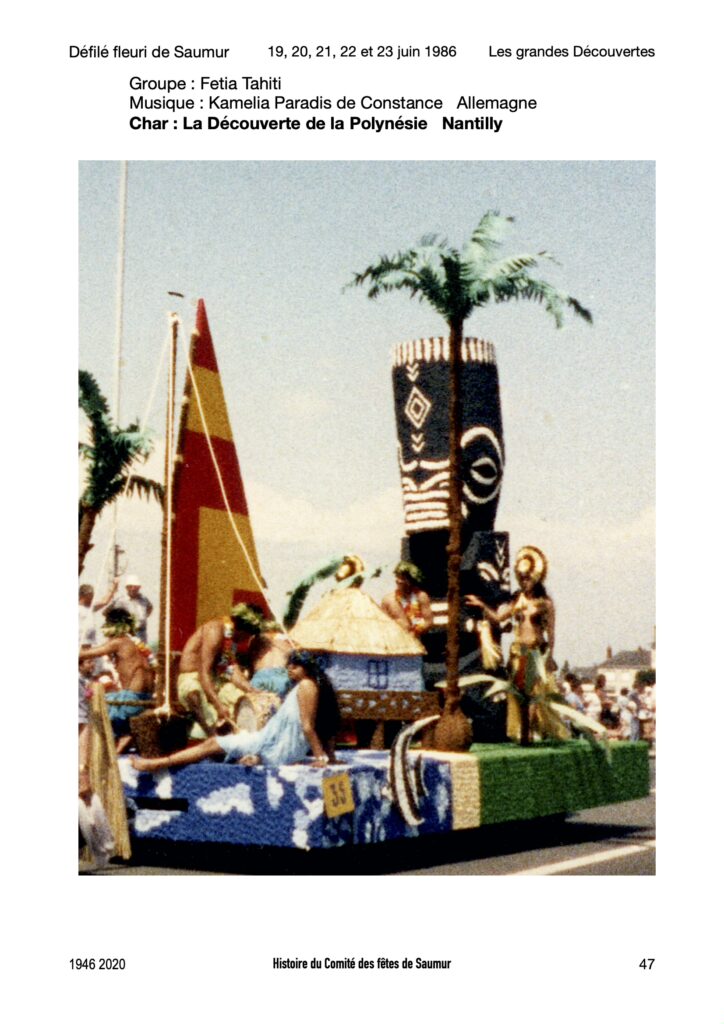 Saumur Mémoires de Fêtes - 1986