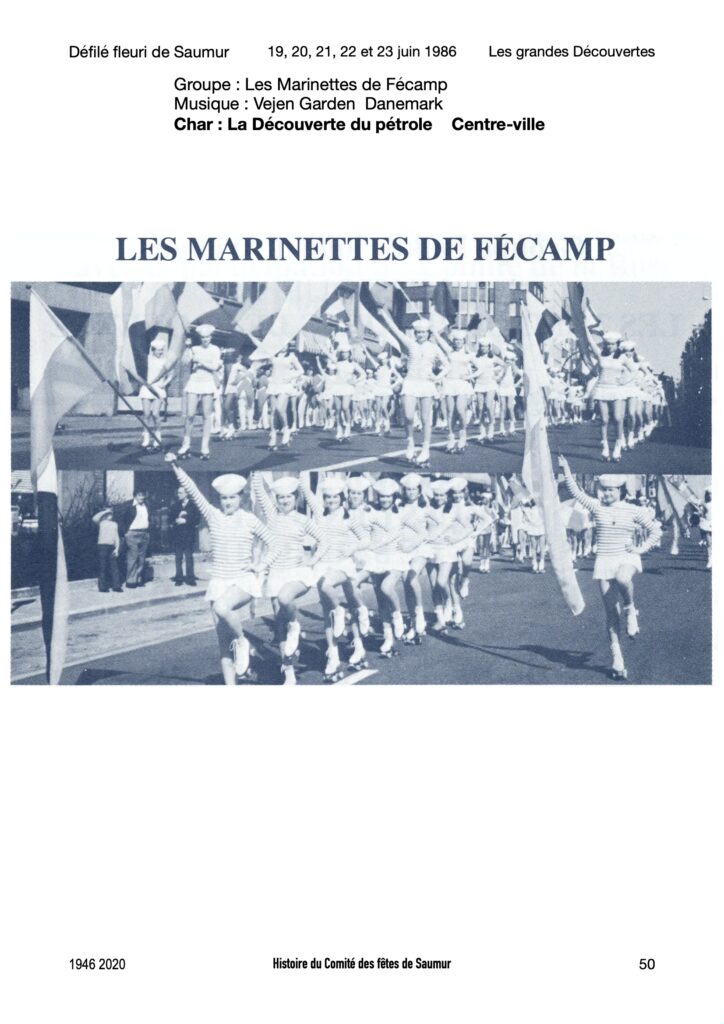 Saumur Mémoires de Fêtes - 1986