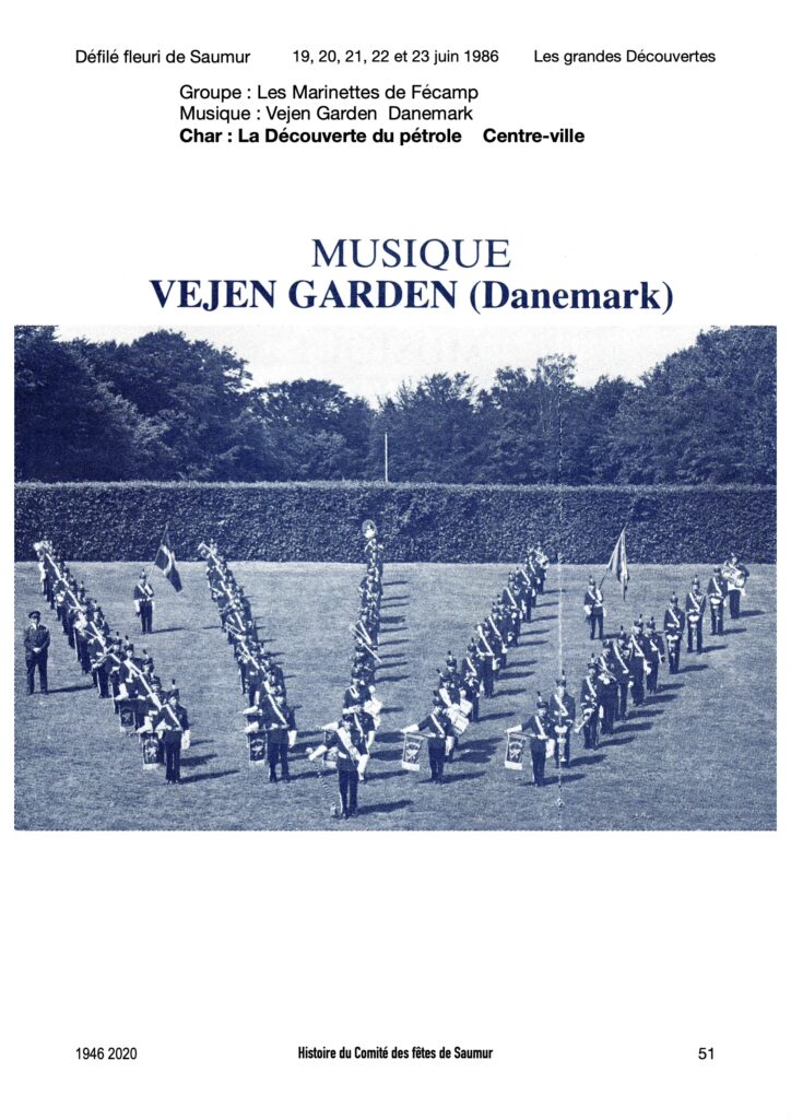 Saumur Mémoires de Fêtes - 1986