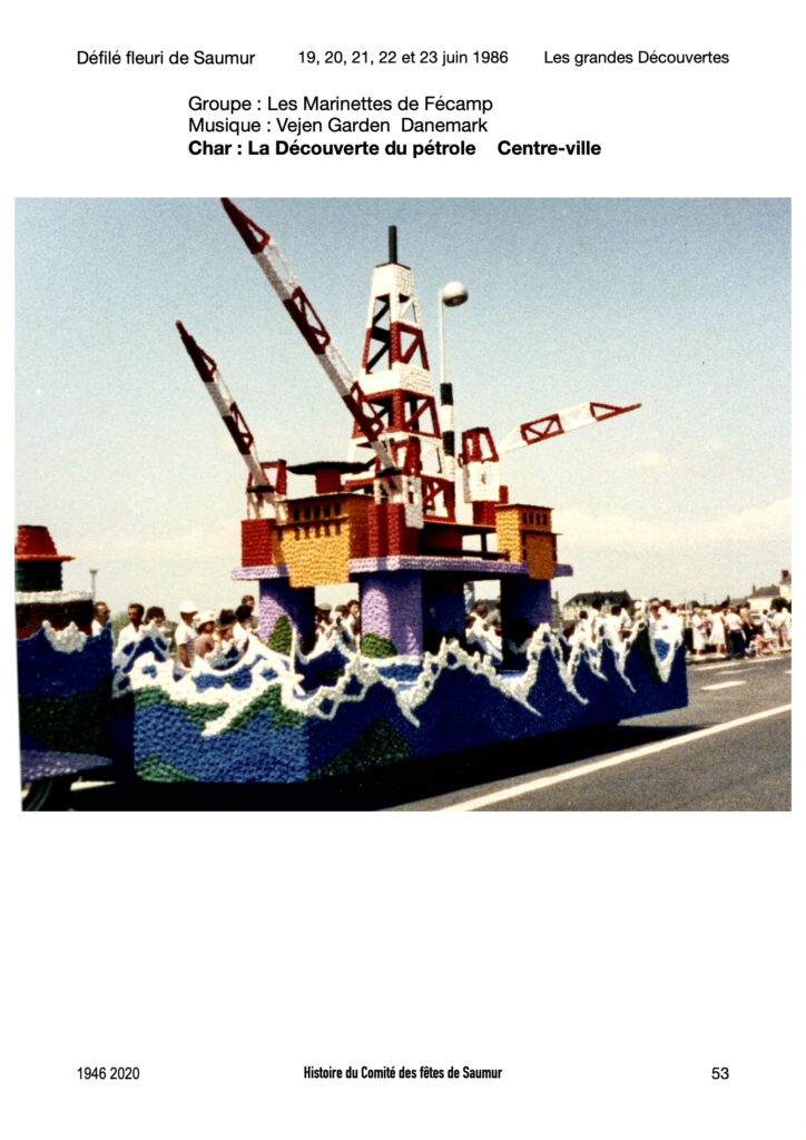 Saumur Mémoires de Fêtes - 1986