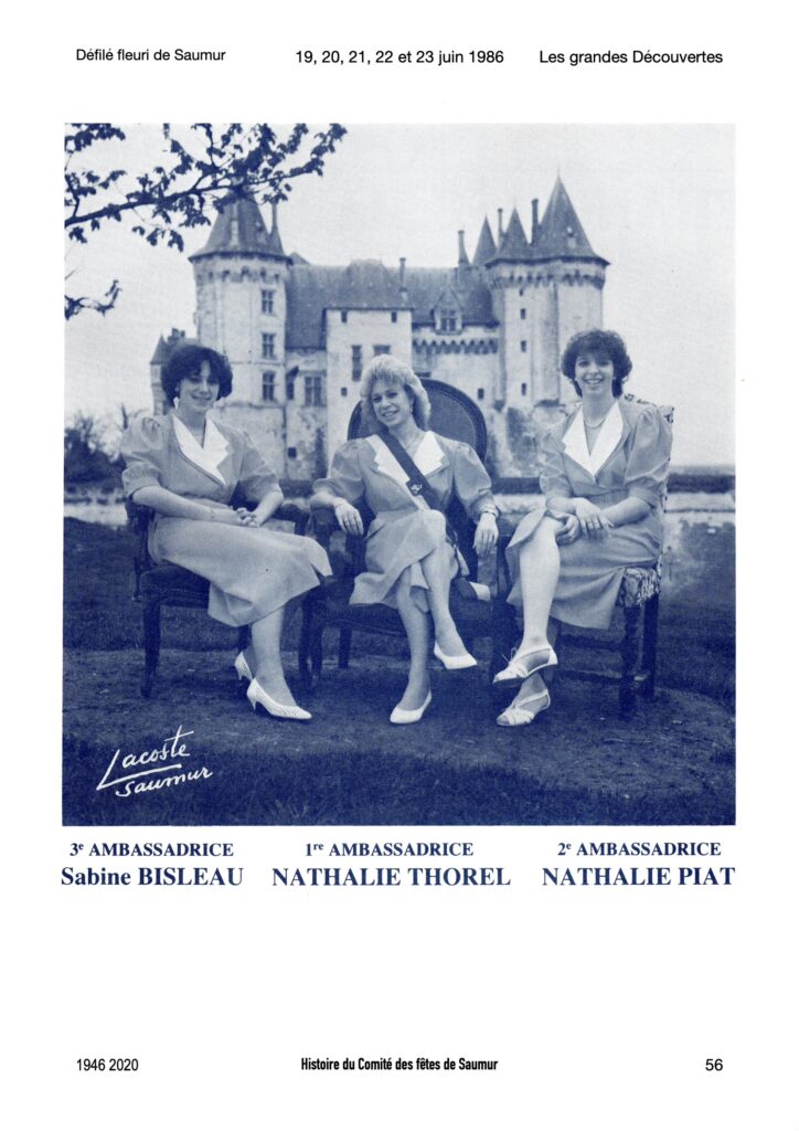 Saumur Mémoires de Fêtes - 1986