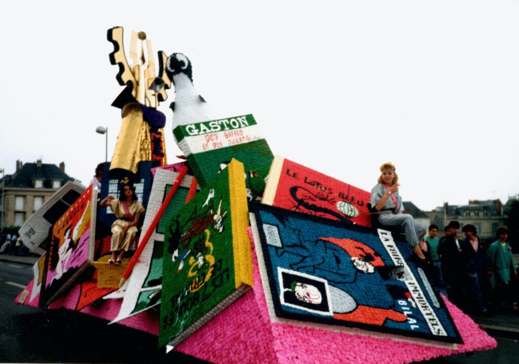 Saumur Mémoires de Fêtes - Défilé fleuri 1988