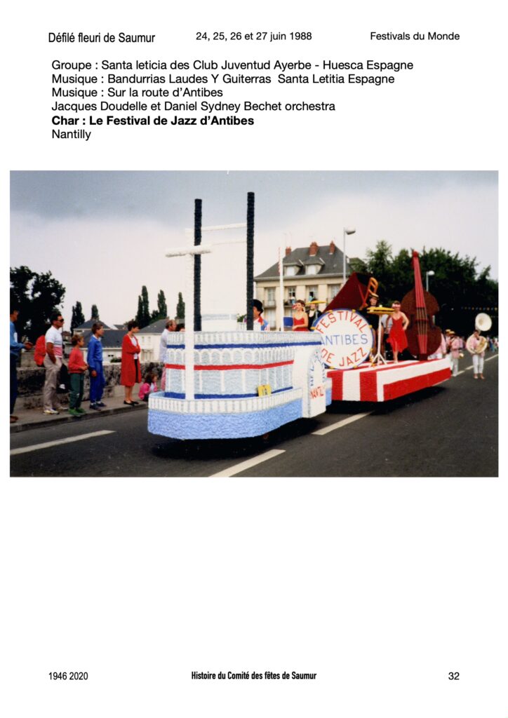 Saumur Mémoires de Fêtes - 1988