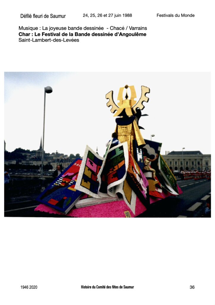 Saumur Mémoires de Fêtes - 1988