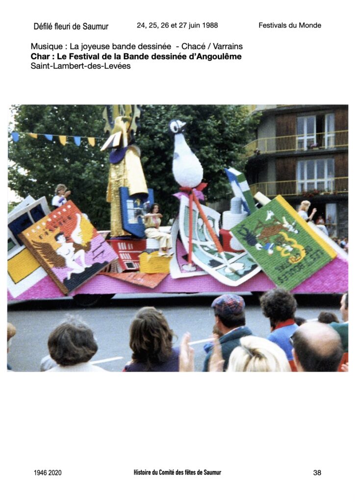 Saumur Mémoires de Fêtes - 1988