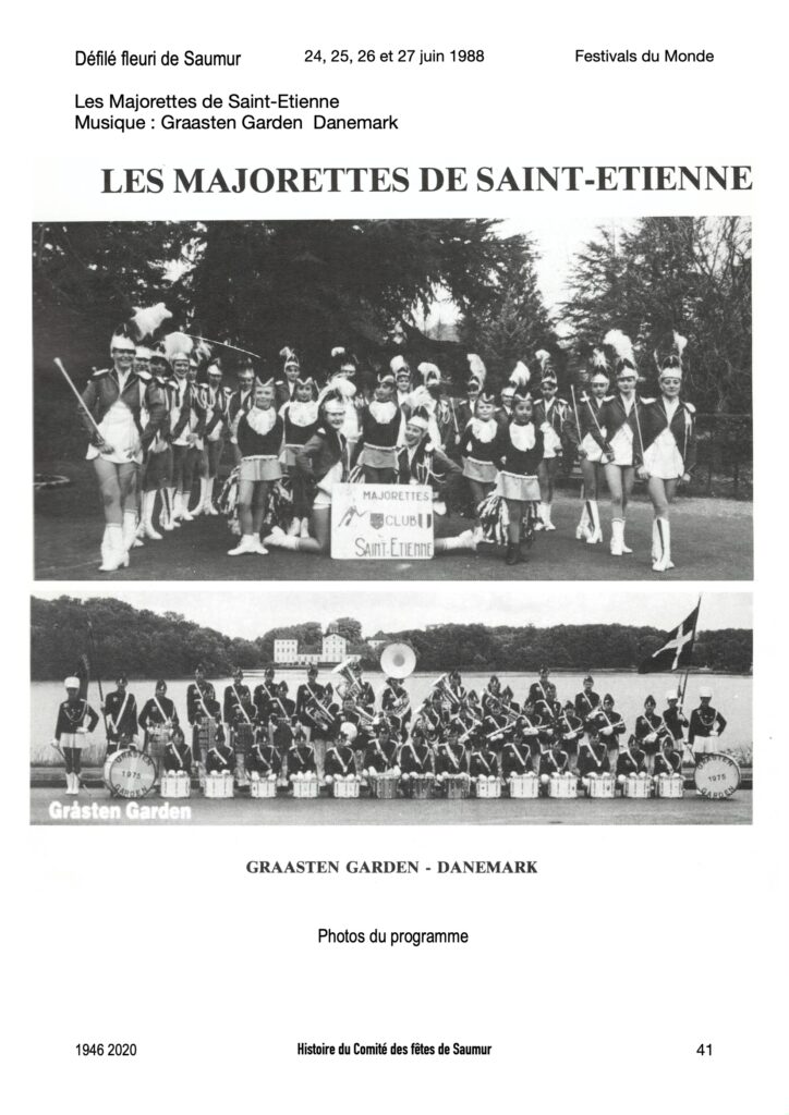 Saumur Mémoires de Fêtes - 1988