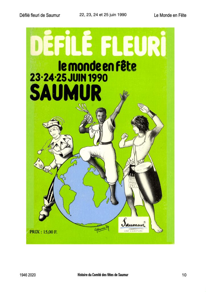 Saumur Mémoires de Fêtes - 1990