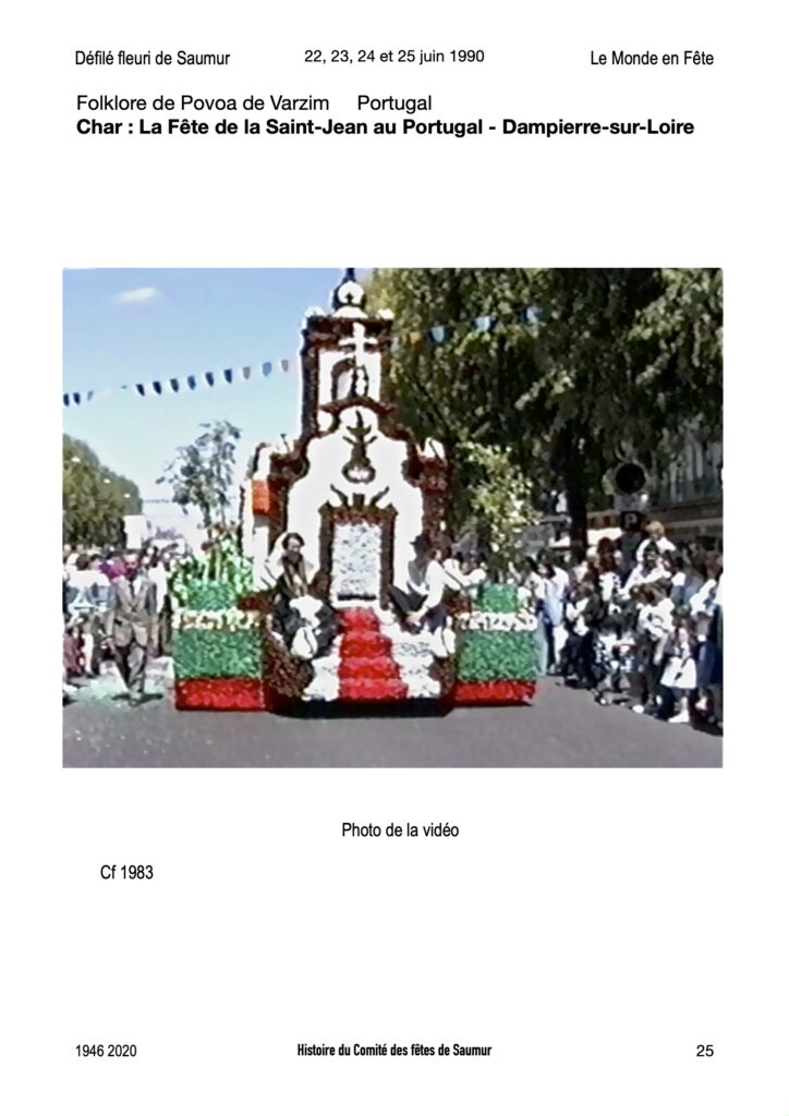 Saumur Mémoires de Fêtes - 1990