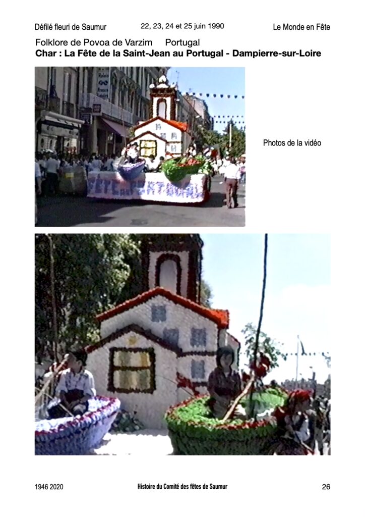 Saumur Mémoires de Fêtes - 1990