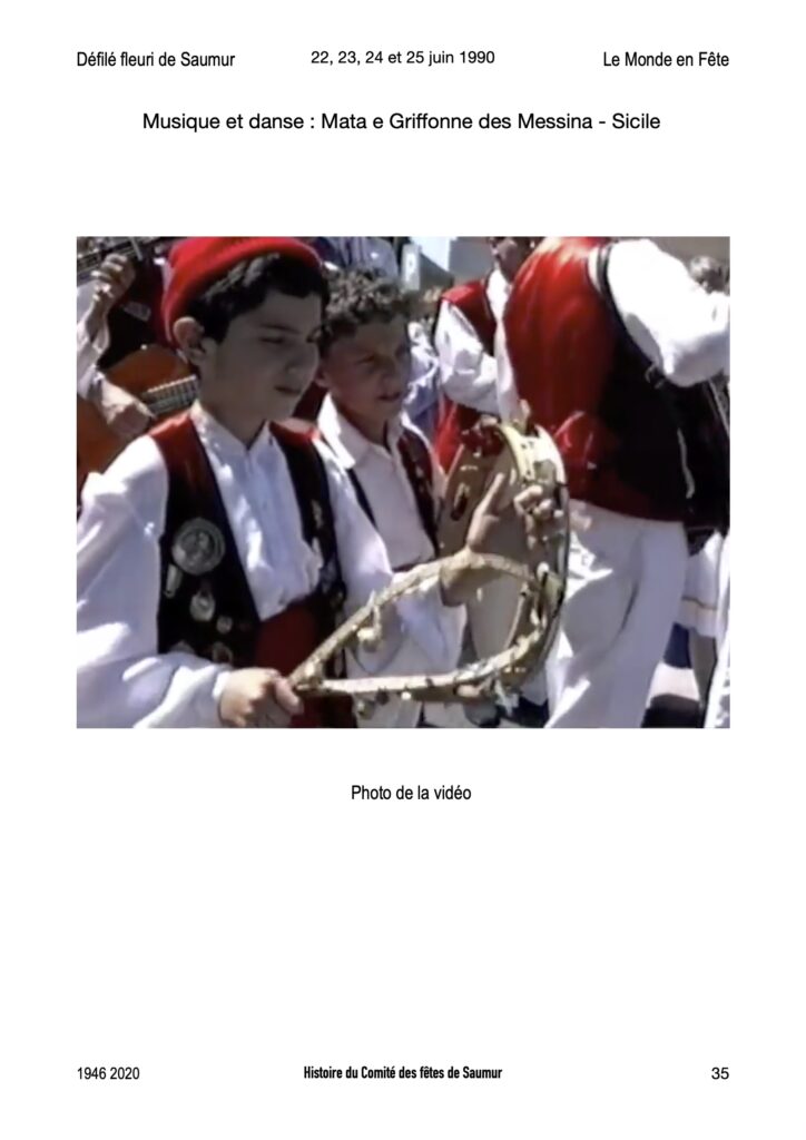 Saumur Mémoires de Fêtes - 1990