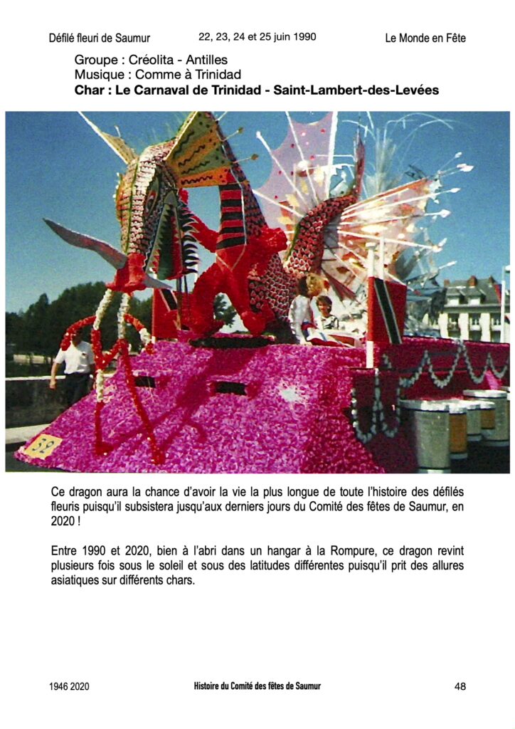 Saumur Mémoires de Fêtes - 1990