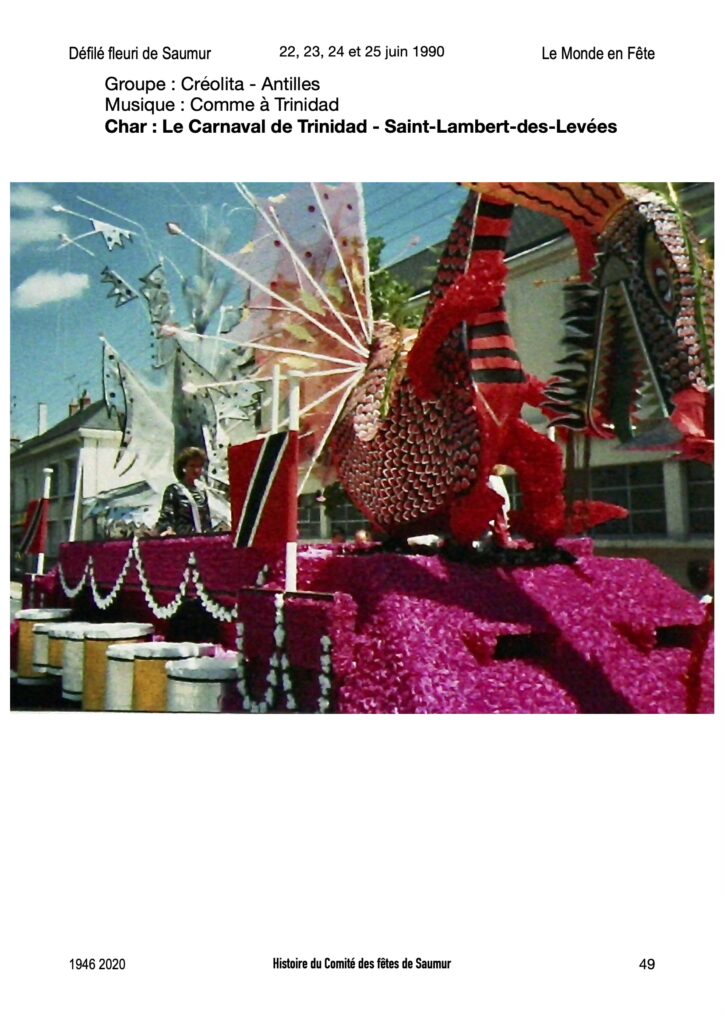 Saumur Mémoires de Fêtes - 1990
