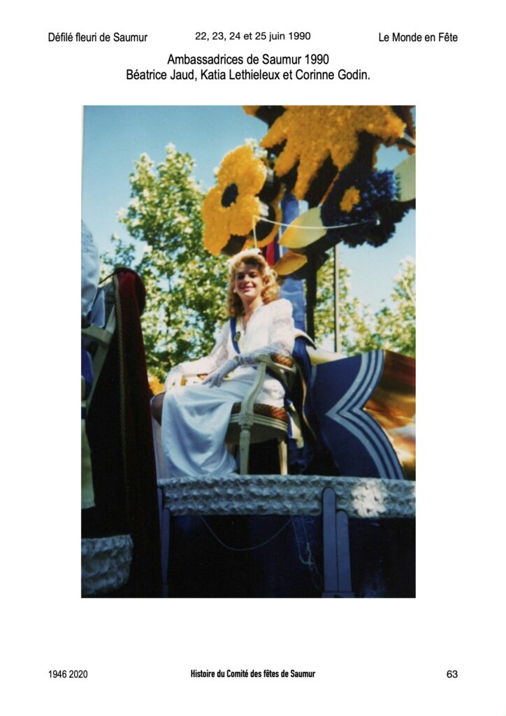 Saumur Mémoires de Fêtes - 1990