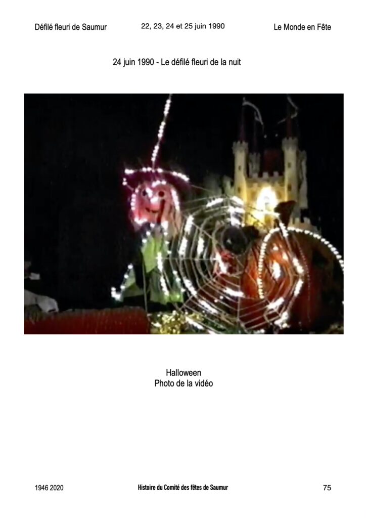 Saumur Mémoires de Fêtes - 1990