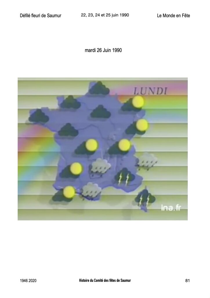Saumur Mémoires de Fêtes - 1990