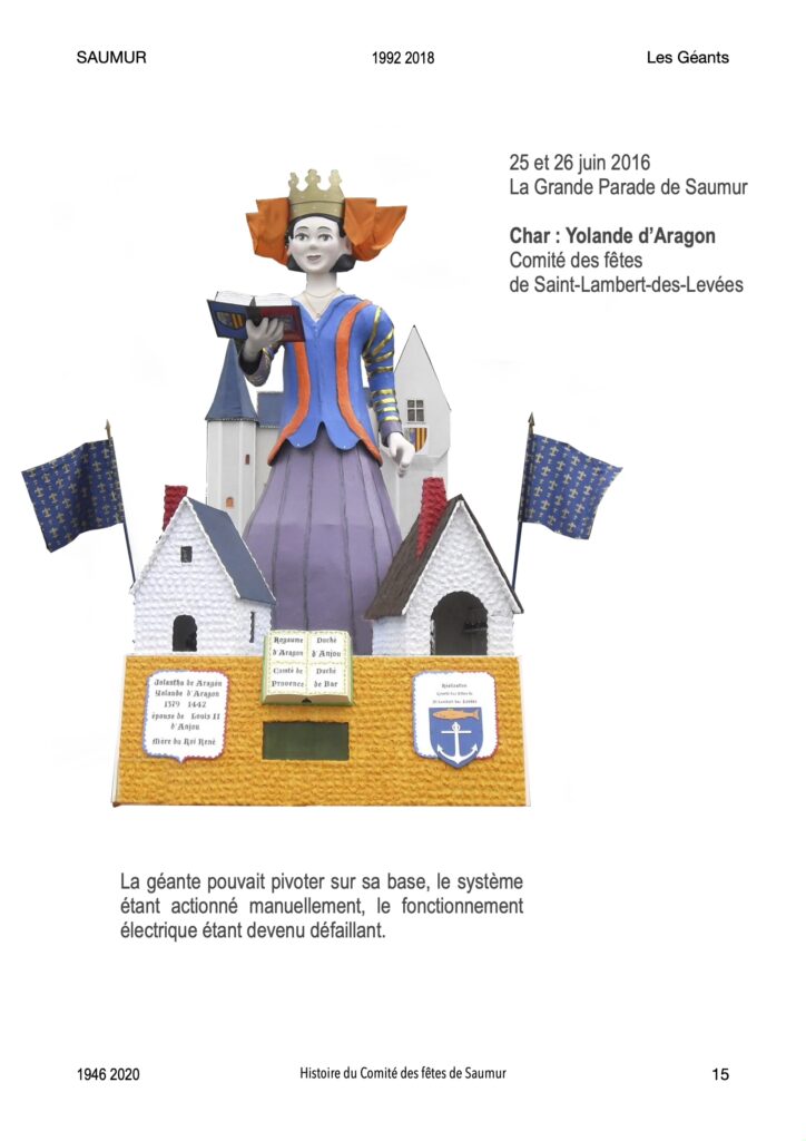 Saumur Mémoires de Fêtes - Les Géants