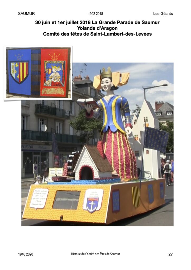 Saumur Mémoires de Fêtes - Les Géants