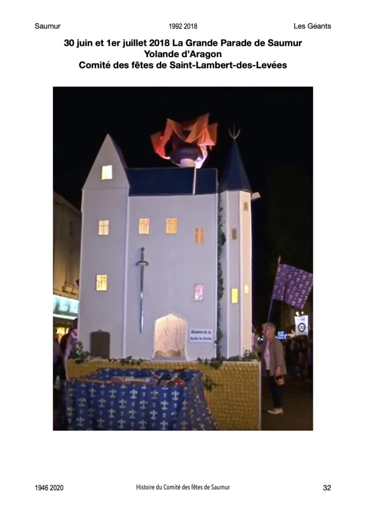Saumur Mémoires de Fêtes - Les Géants
