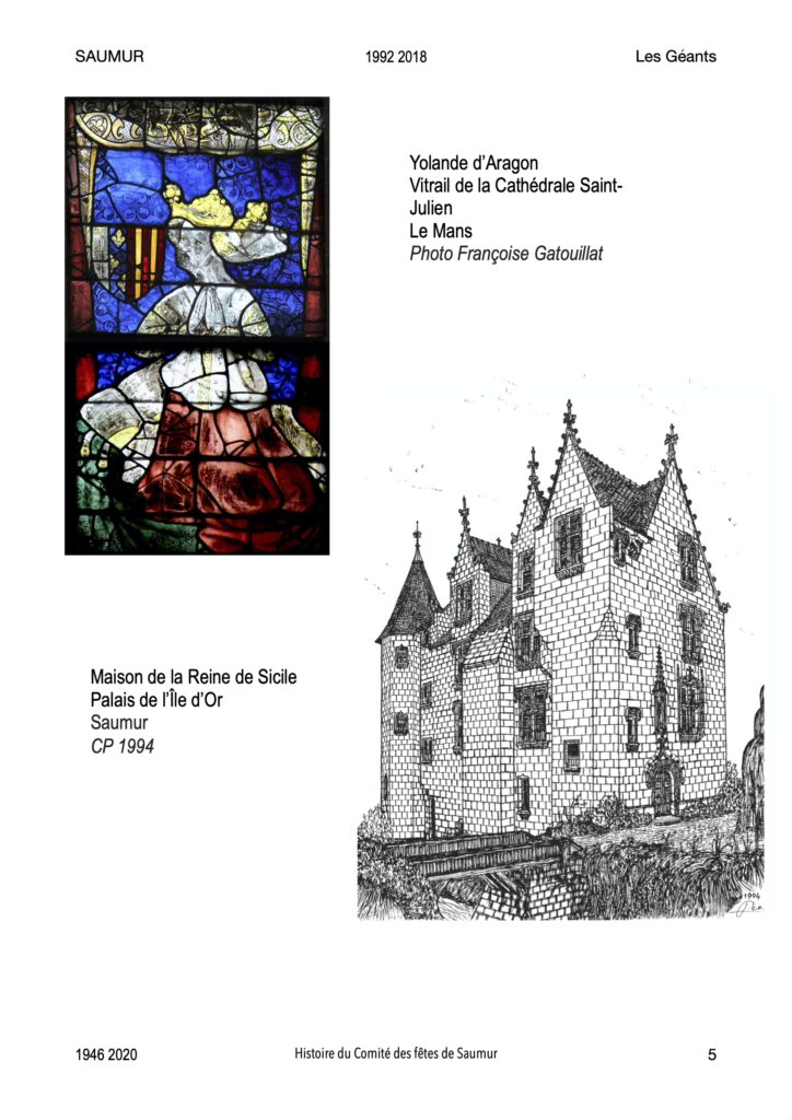 Saumur Mémoires de Fêtes - Les Géants