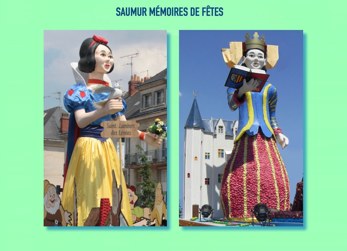 Saumur 2004 2018 – Les Géants – De Blanche-Neige à Yolande duchesse d’Anjou