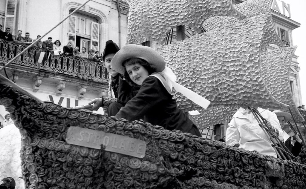 Saumur mémoires de Fêtes - 1955