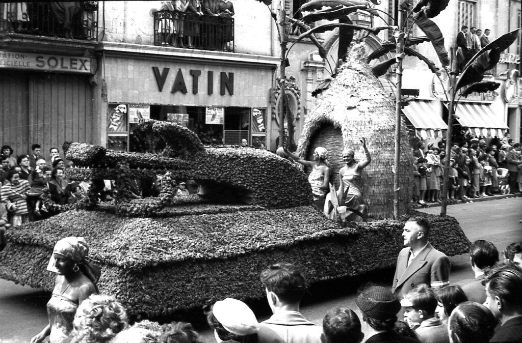 Saumur mémoires de Fêtes - 1955
